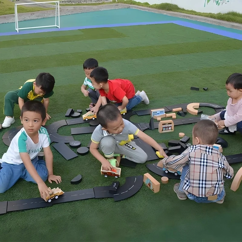 100pcs Chalkboard Building Blocks - Premium indoor structural engineers system with blackboard surfaces for STEM engineering learning