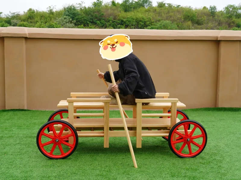 Rubber tire wheels and modular system configurations