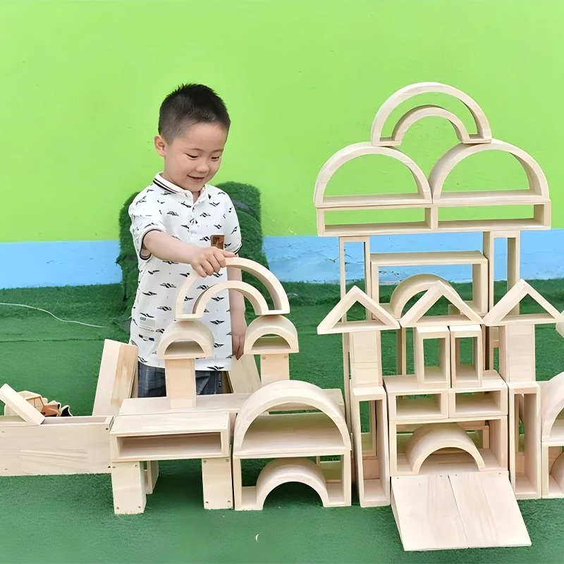 58pcs Lightweight Modular Crates - Premium rubber wood construction with hollow design