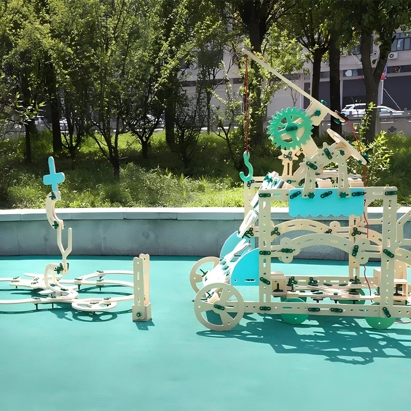 590pcs Advanced Gears & Connectors Kit - Premium nut construction system with advanced PP components