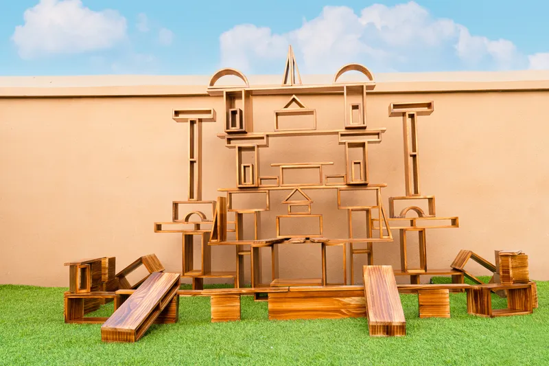 Architectural skills development with 12 different shapes