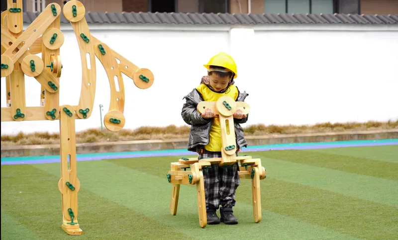 pretend play activities for toddlers with wooden toys