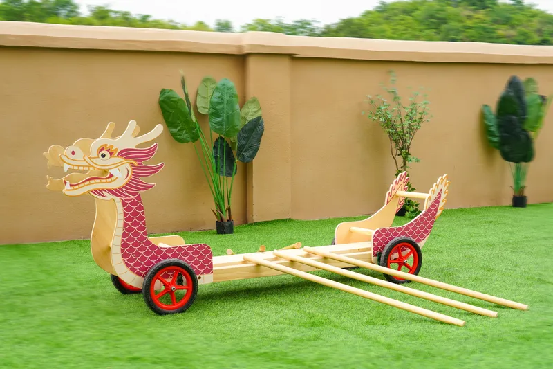 Premium New Zealand pine construction with dragon head plates