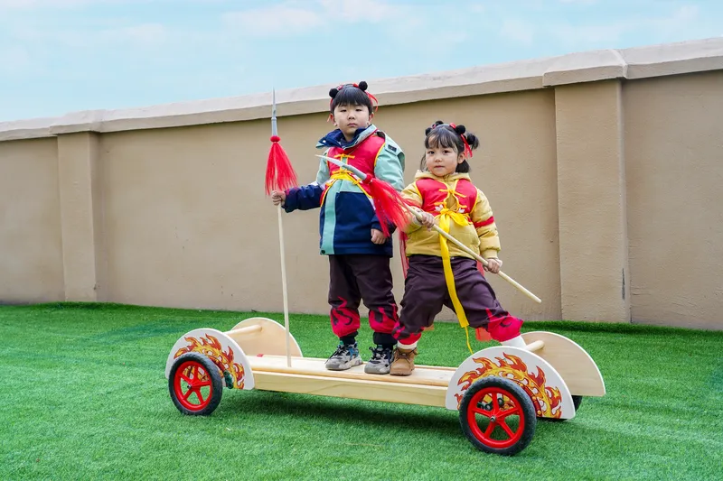 Premium New Zealand pine construction with wind-fire wheels