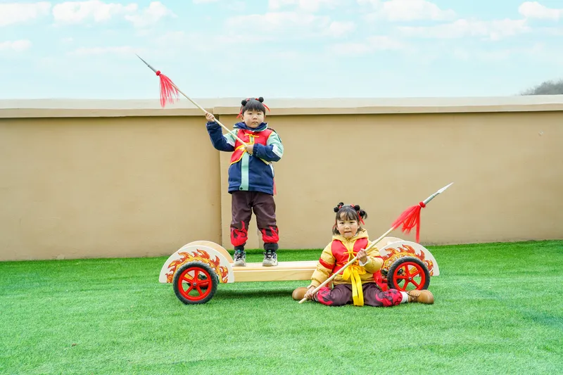 Complete 21-piece creative construction set