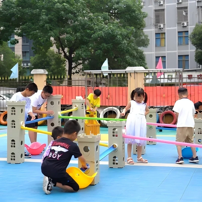 Outdoor Water Adventure Station - Deluxe water park construction set