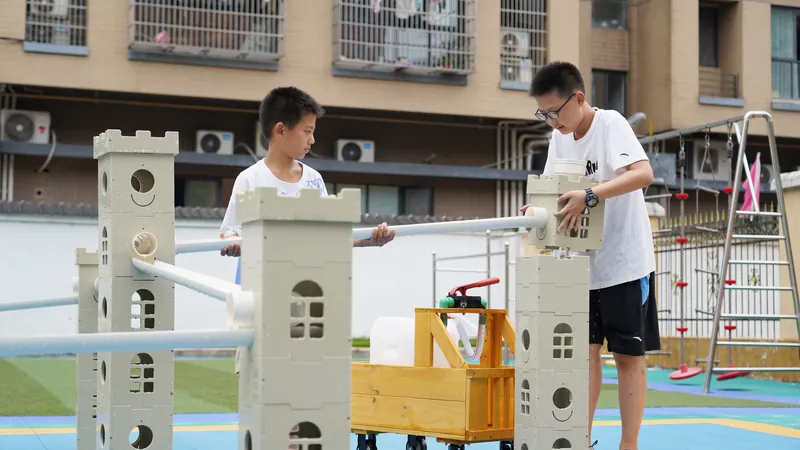 Colorful slope tubes and components