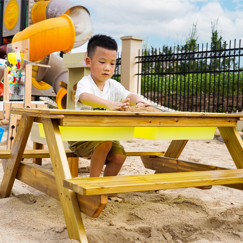 Sand Water Activity Table - Interactive sensory exploration and STEM learning station