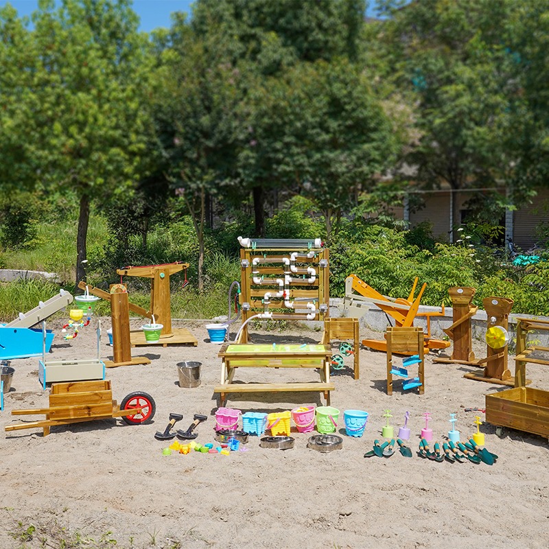 Sand Water Mega Set 128pcs - Complete collection of sand and water play components