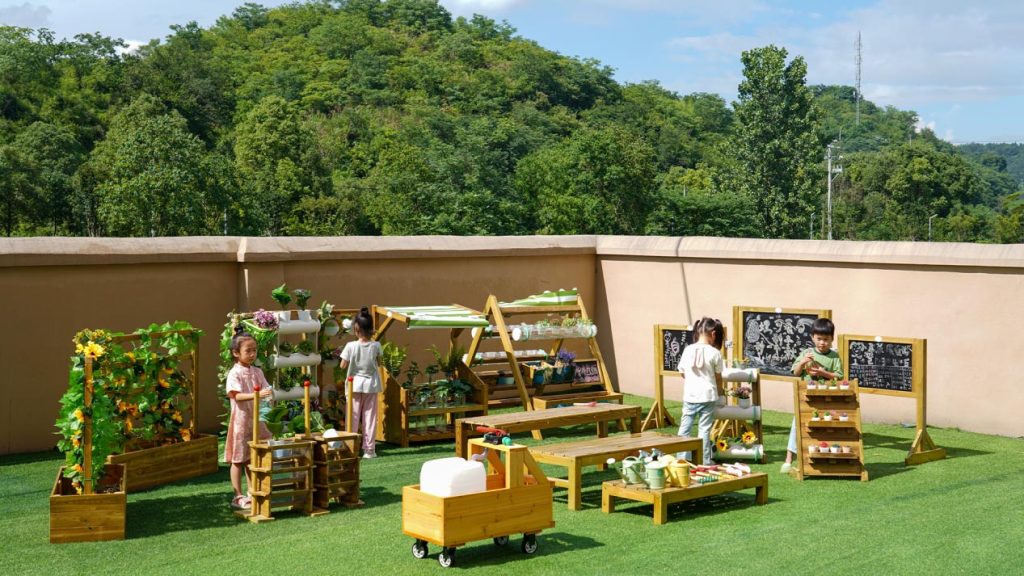 anji play outdoor learning garden activities