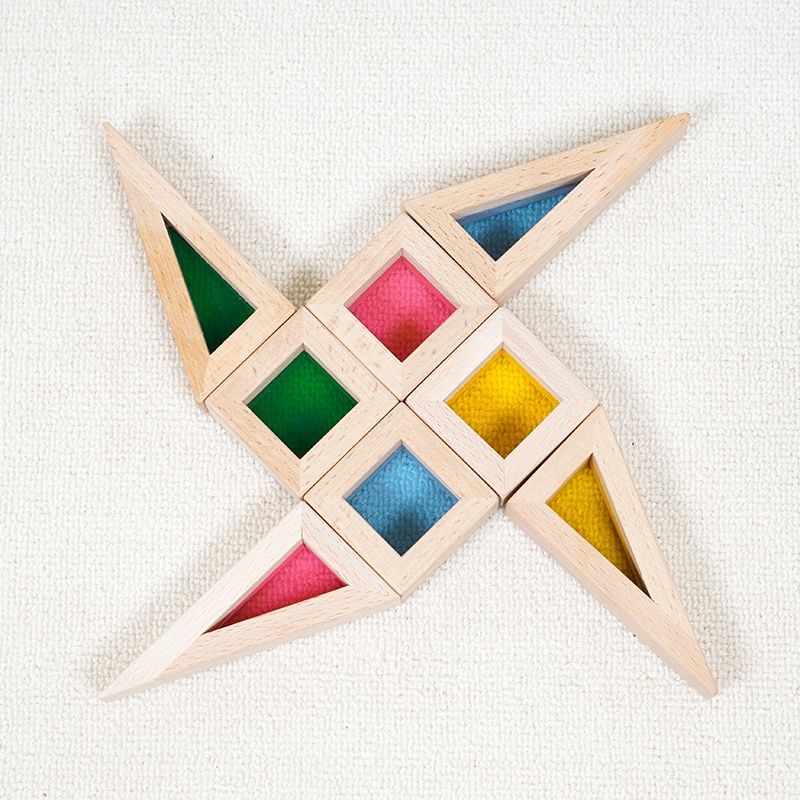 Various geometric shapes and building possibilities