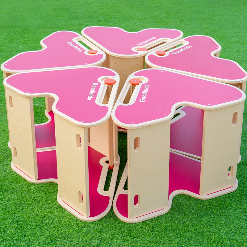 Heart-shaped crawling tunnel - Safe and engaging design