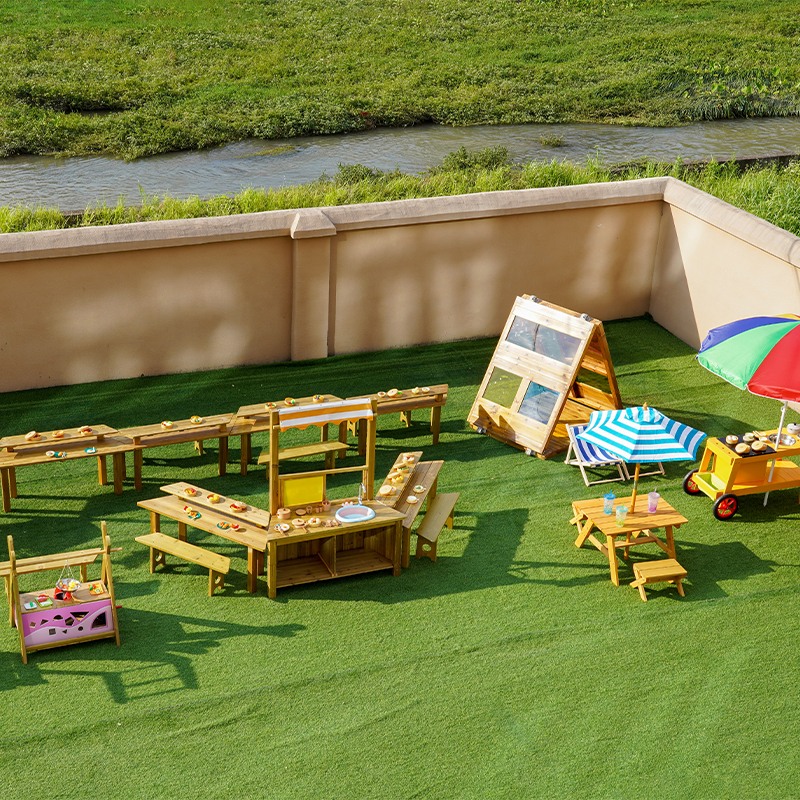 Outdoor Living Area Set - Kitchen and cooking area components