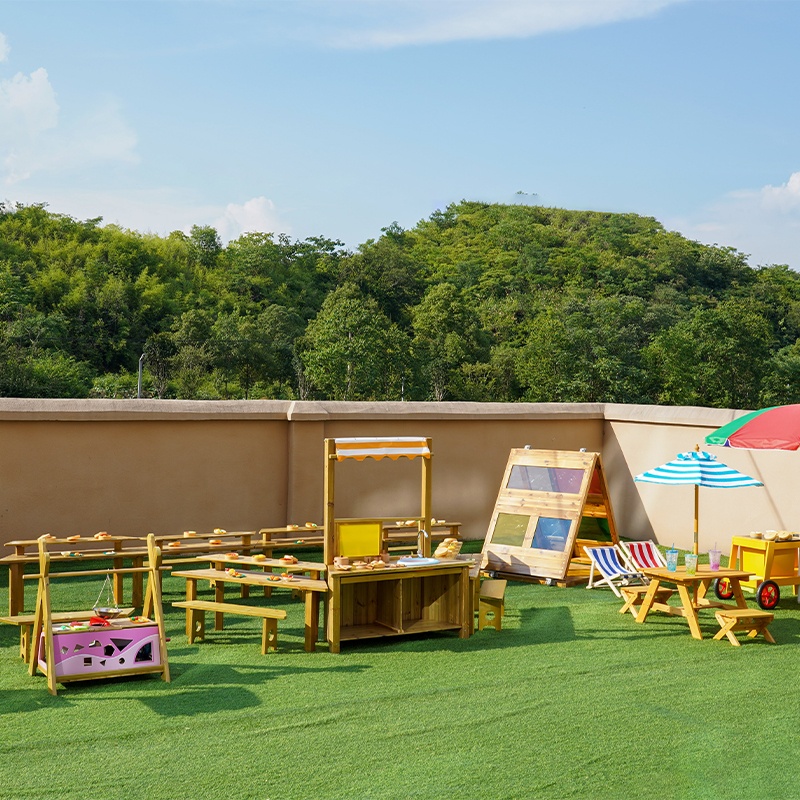 Outdoor Living Area Set - Storage and organization features