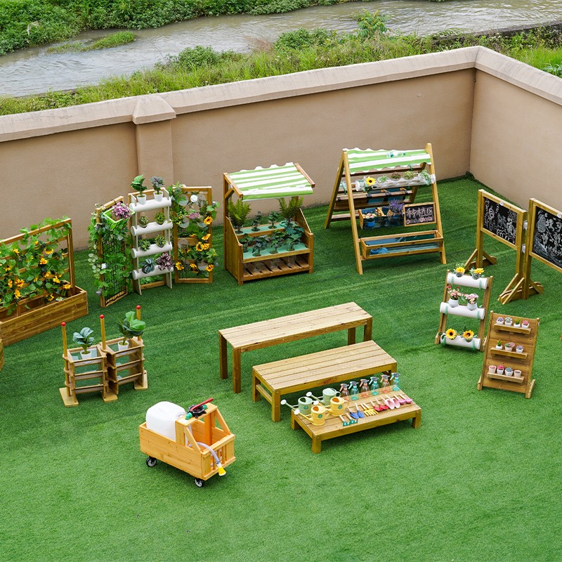 Anticorrosive wood construction with PP components