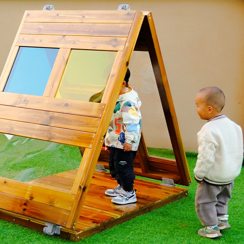 Outdoor tent - Educational pretend play setup