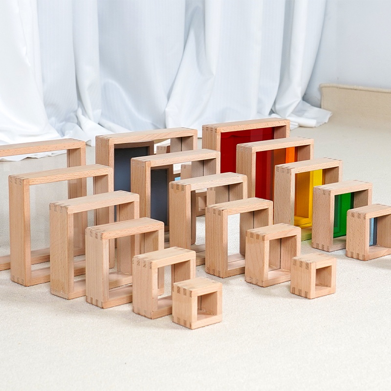 Educational sensory play and visual learning