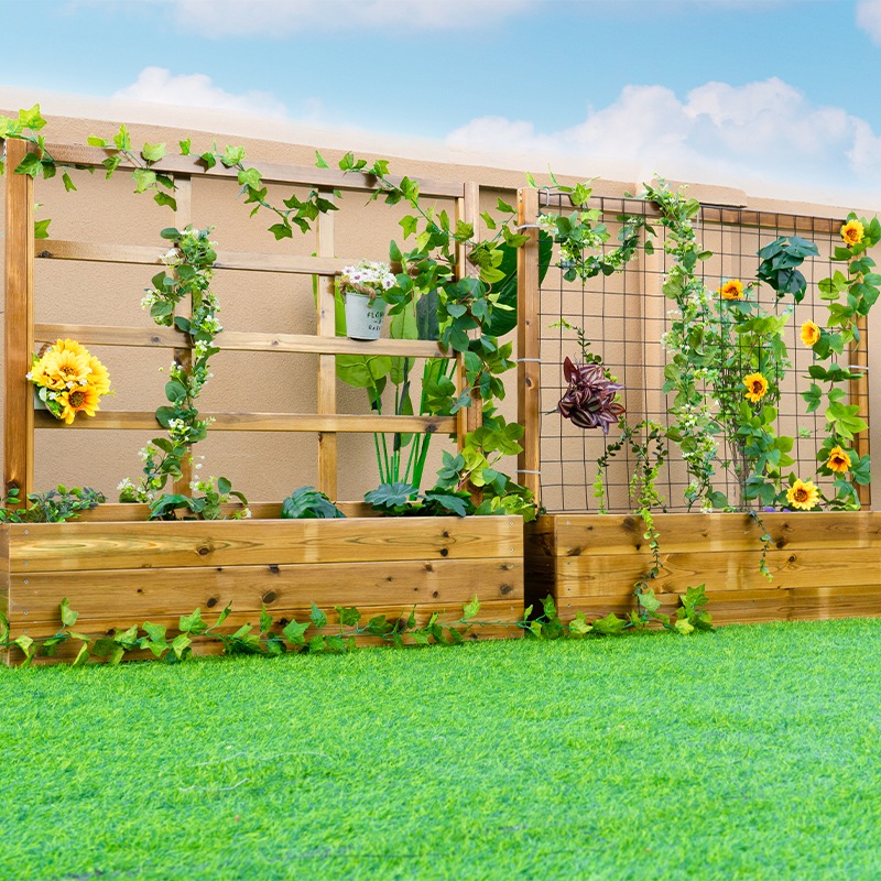 Antiseptic wood construction for outdoor durability