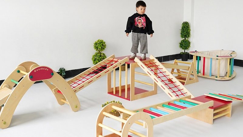 Pikler Triangle at the Child Care Center