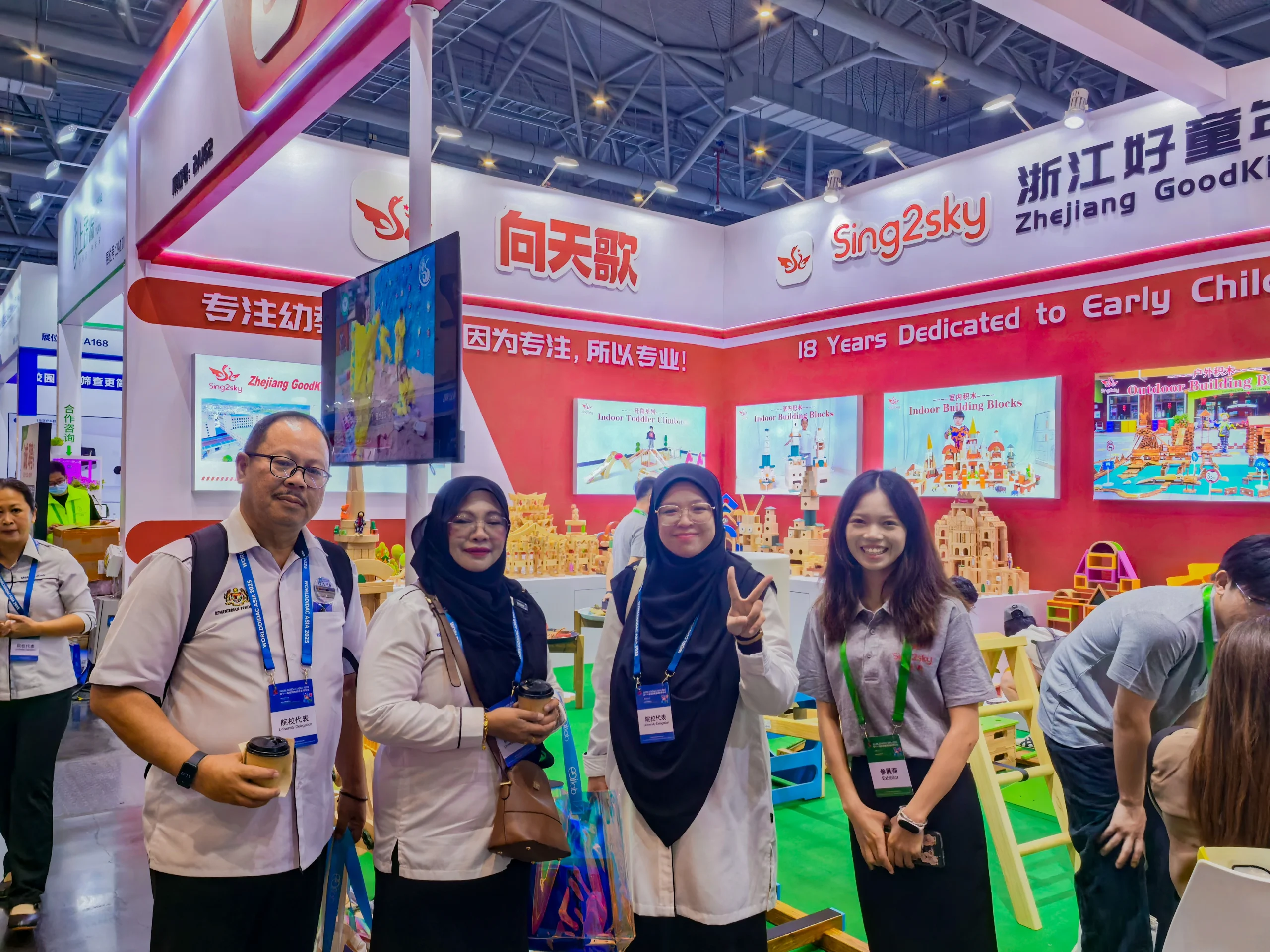 WORLDDIDAC ASIA 2025 Exhibition Review: Sing2sky Wooden Educational Toys Shines at Asia's Premier Education Exhibition