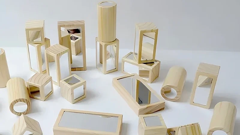 High-quality wooden Montessori materials