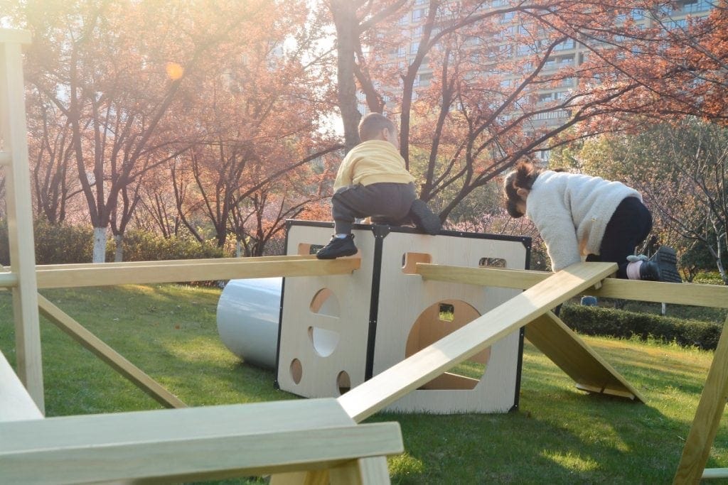 Kids Obstacle Course Playground Equipment for Kindergarten