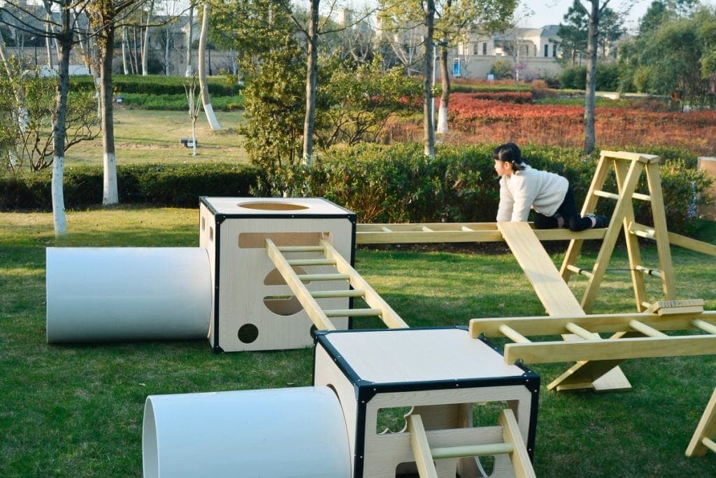 Kids Obstacle Course Playground Equipment for Kindergarten