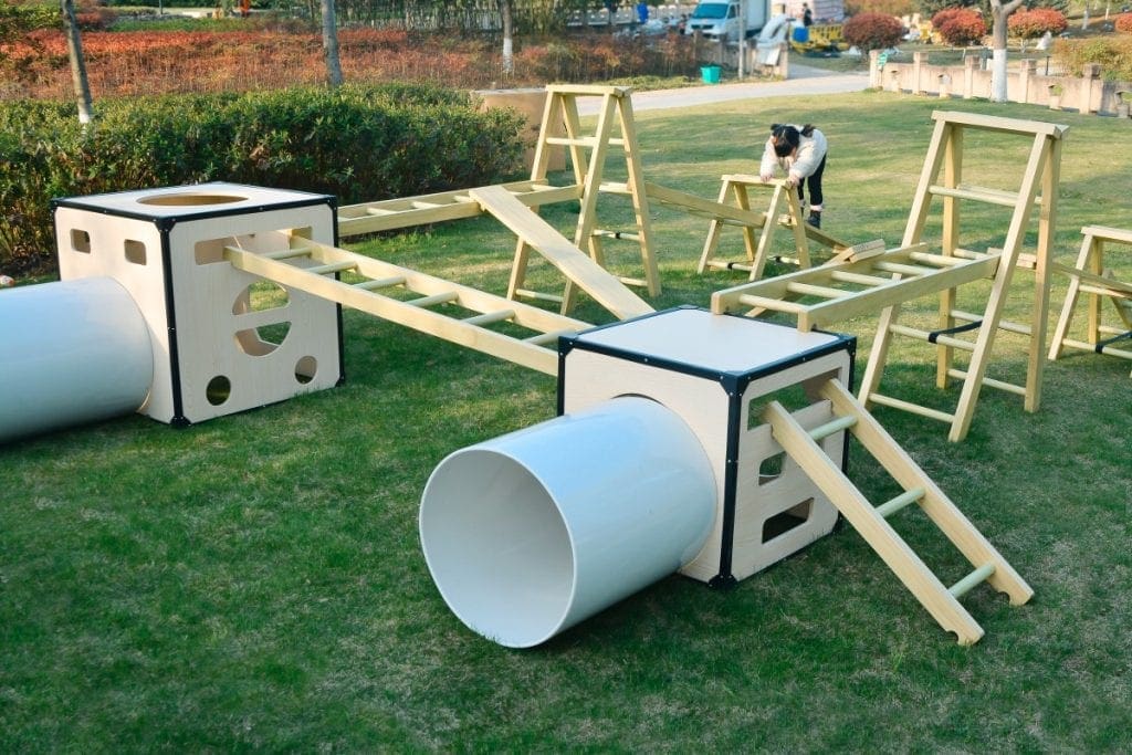 Kids Obstacle Course Playground Equipment for Kindergarten