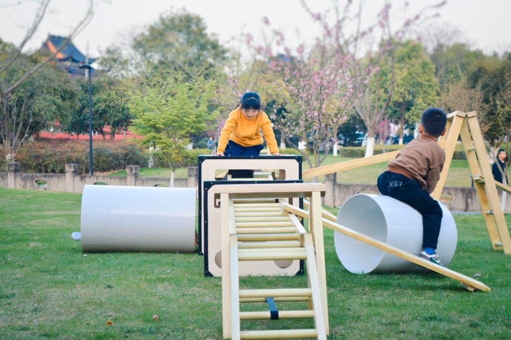 Kids Obstacle Course Playground Equipment for Kindergarten
