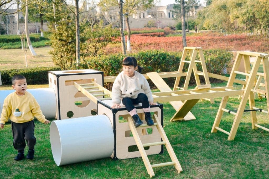 Kids Obstacle Course Playground Equipment for Kindergarten