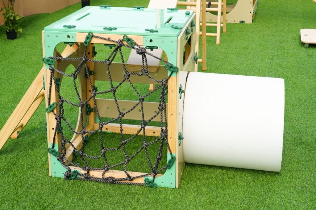 Outdoor Obstacle Course Equipment: 253pcs Modular STEM Playset