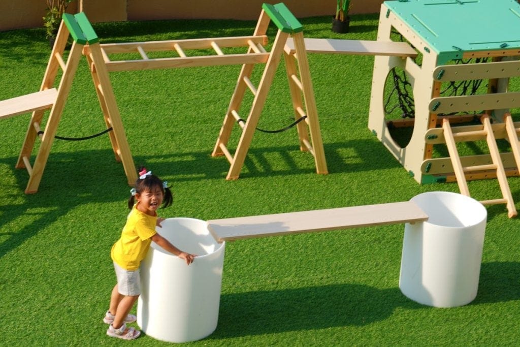 Children's Obstacle Course Equipment: 235pcs Modular STEM Playset