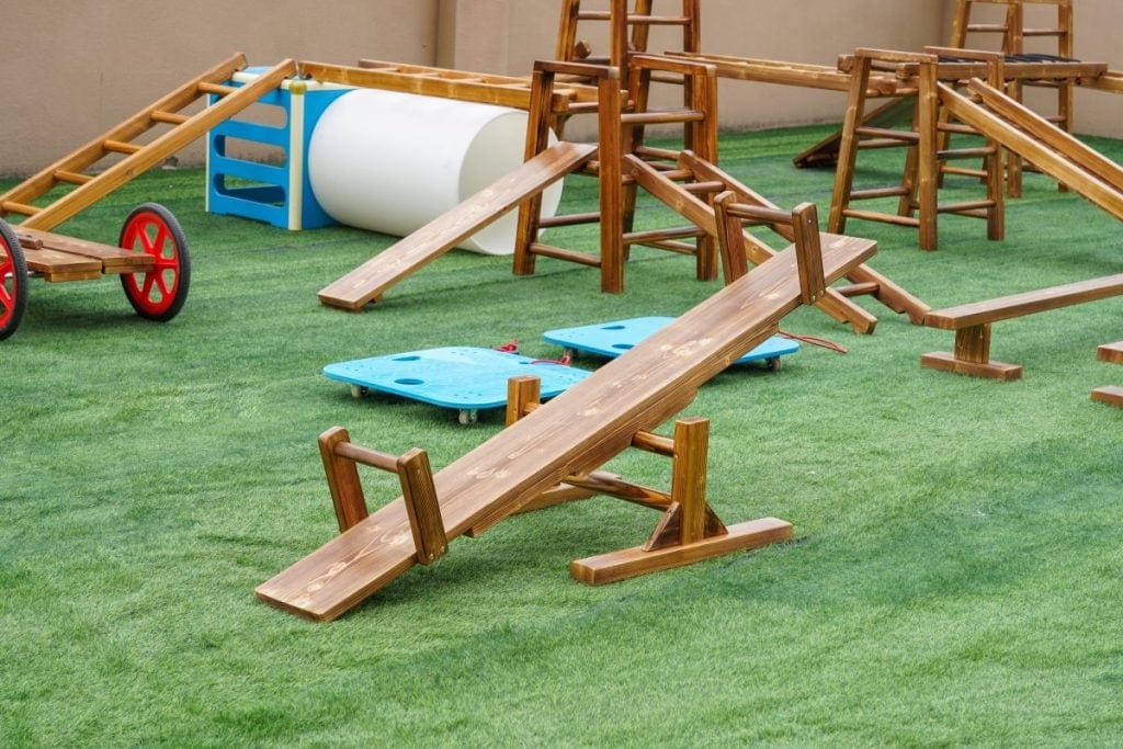 Modular Outdoor Obstacle Course Playground Equipment
