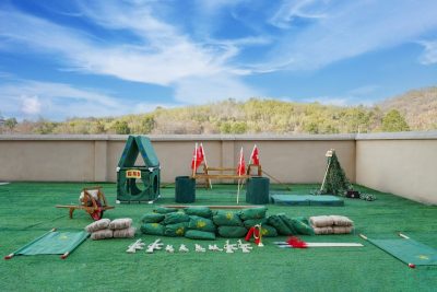Premium kids adventure obstacle course for kindergarten gross motor training