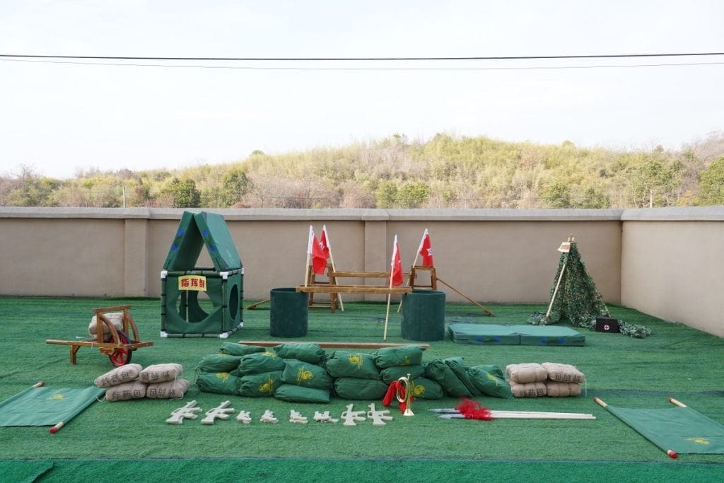 Kids Adventure Obstacle Course Basic Set Ninja Warrior Training