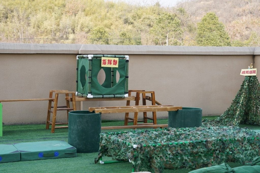 Kid Adventure Obstacle Course Playground Equipment