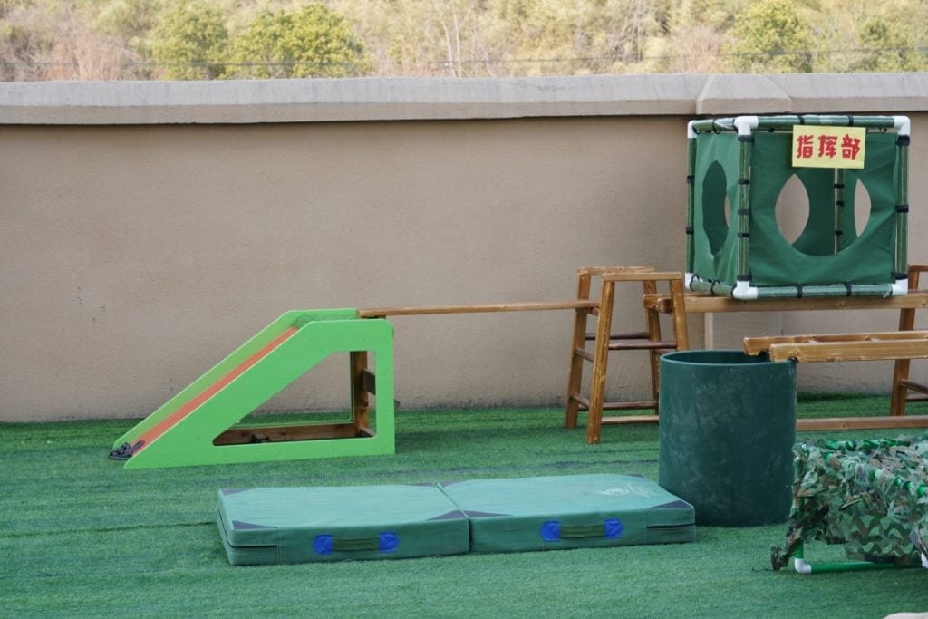Kid Adventure Obstacle Course Playground Equipment