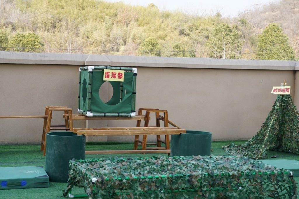 Kid Adventure Obstacle Course Playground Equipment