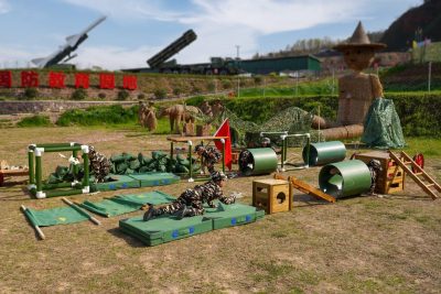commercial kids military obstacle course equipment