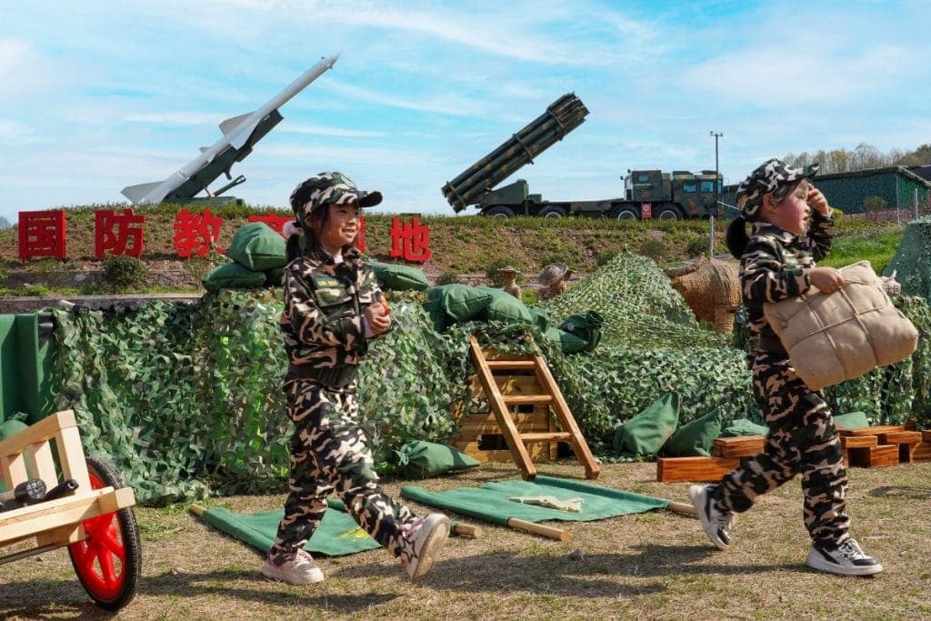 Commercial Kids Military Obstacle Course Basic Set
