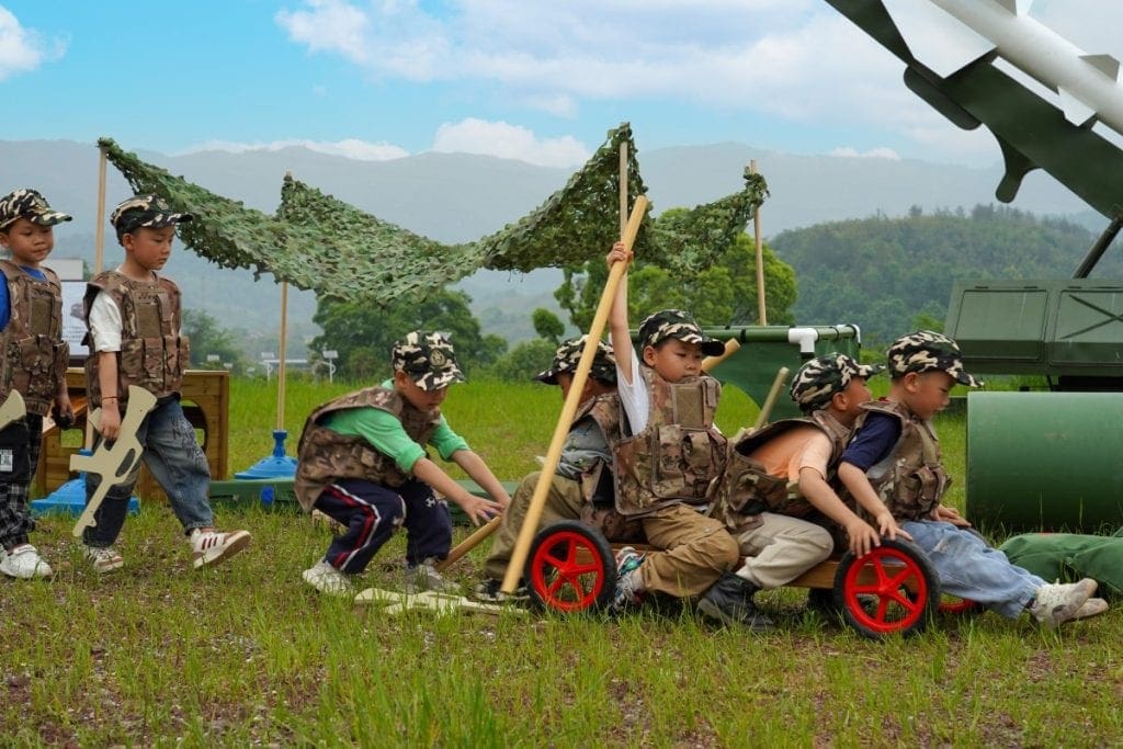 Kids Tactical Obstacle Course Premium Upgraded Set Heavy Duty