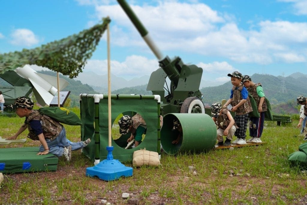 Kids Tactical Obstacle Course Premium Upgraded Set Heavy Duty