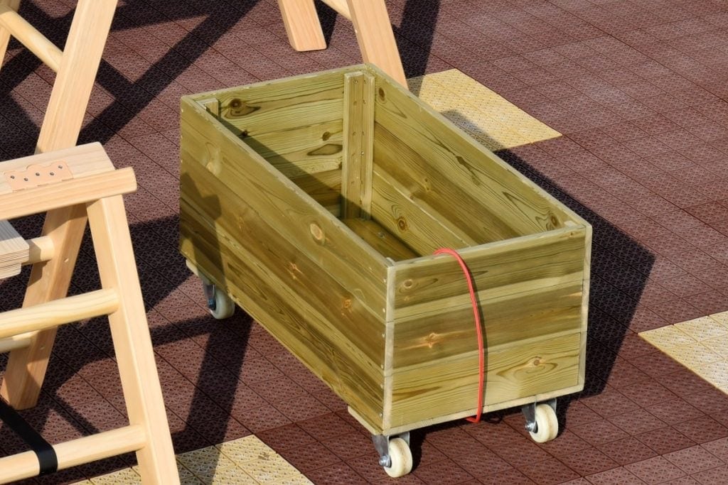 Large Wooden Building Blocks: 706pcs Outdoor Exploration Set