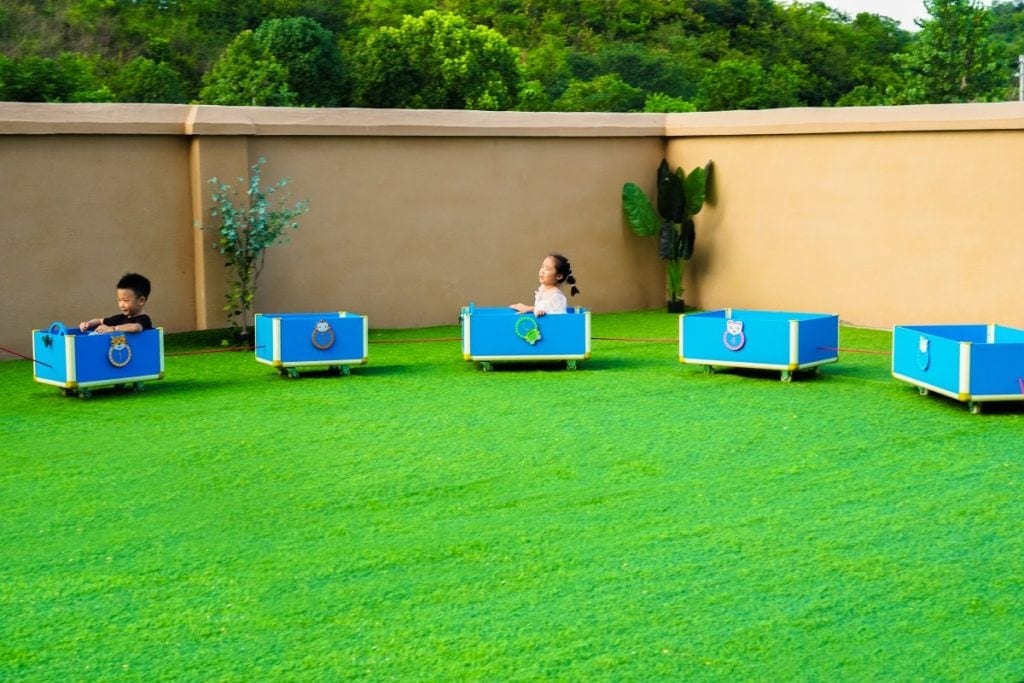 Modular Kindergarten Train Cart（PE）