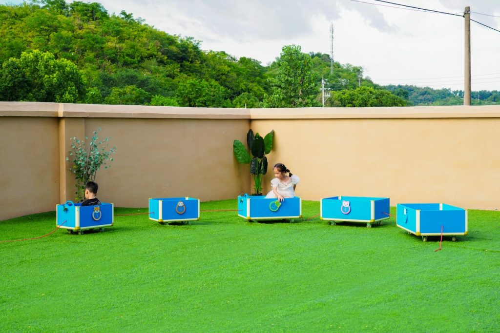 Modular Kindergarten Train Cart（PE）