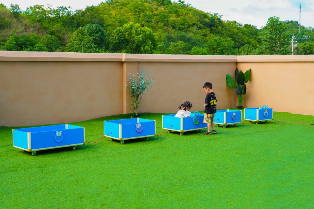 Modular Kindergarten Train Cart（PE）