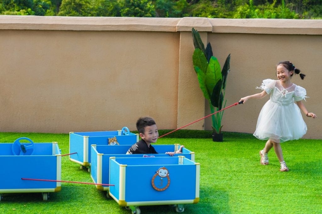 Modular Kindergarten Train Cart（PE）