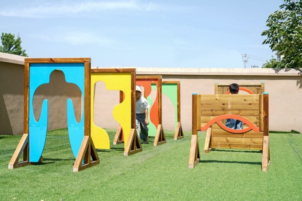 Kids Obstacle Course & Crawl-Through Tunnel Set