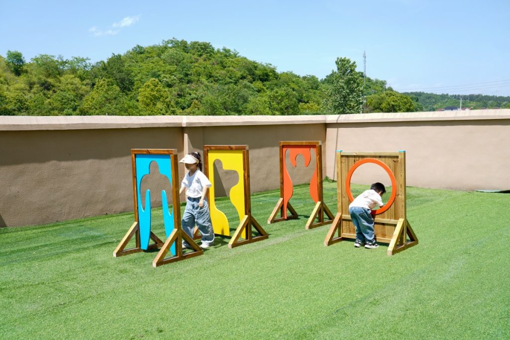 Kids Obstacle Course & Crawl-Through Tunnel Set
