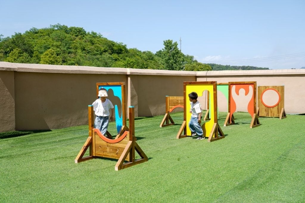 Kids Obstacle Course & Crawl-Through Tunnel Set